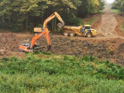 Entreprise de terrassement & location de matériels TP à Thésée (41)